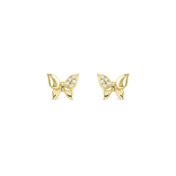PETIT SPARKLE Orecchini Farfalla Oro
