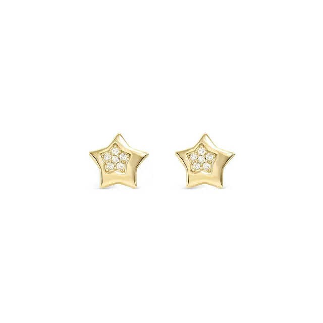 PETIT SPARKLE Orecchini Stella Oro