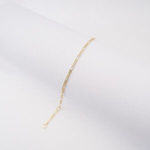 Bracciale Bimbo Catena 3+1 in oro 18kt