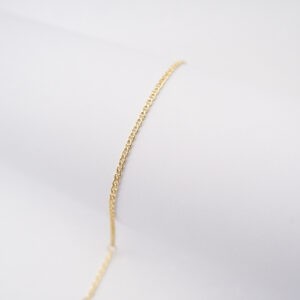 Bracciale Bimbo Catena con barretta centrale in oro 18kt