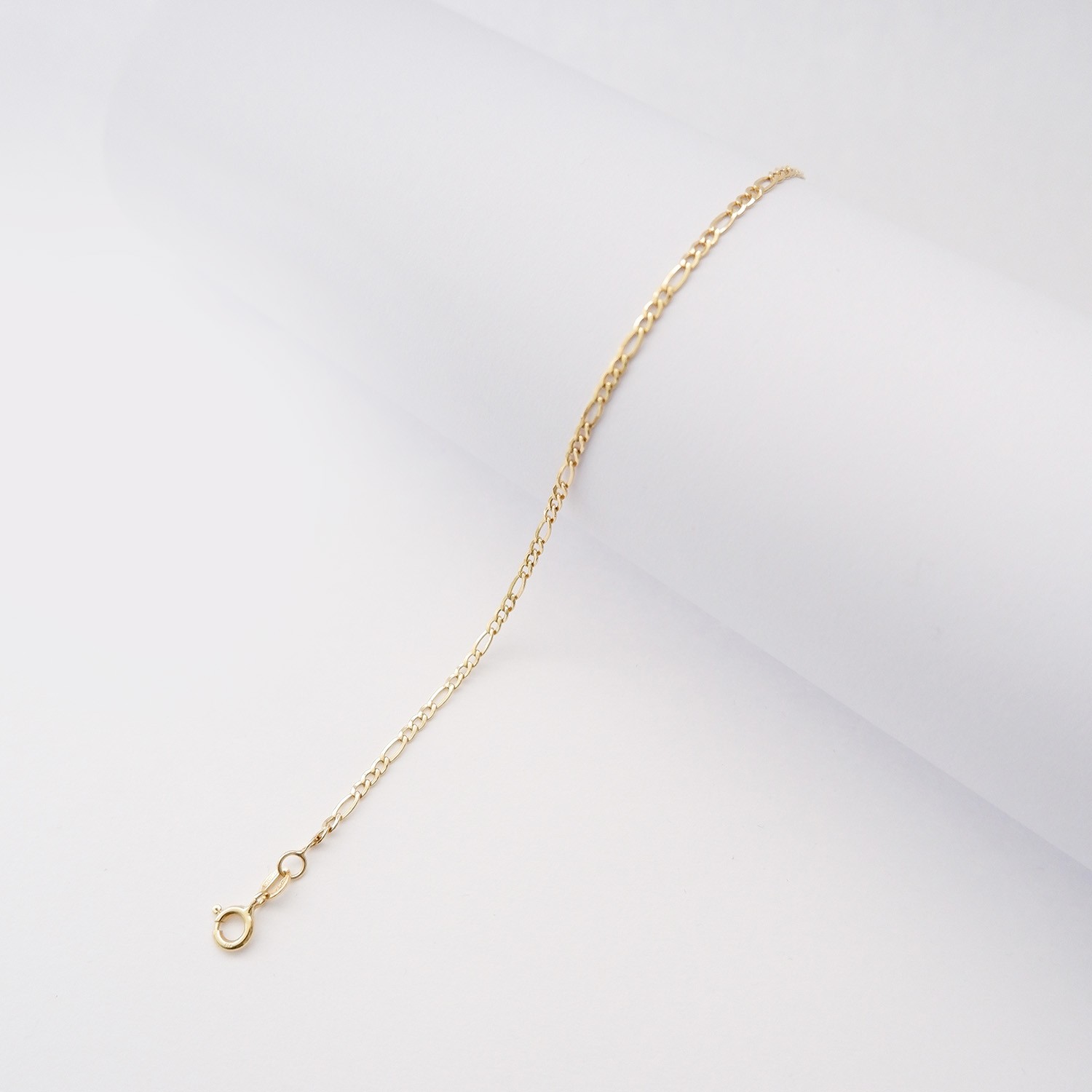 Bracciale Uomo Catena piccola 3+1 in oro 18kt