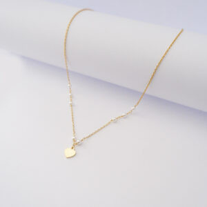 Collana Love in Argento925 e perline