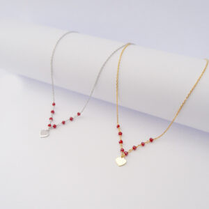 Collana Love in Argento925 e pietre