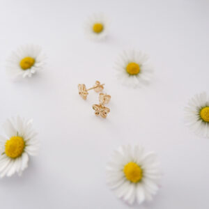 Orecchini Fiore in oro 18kt