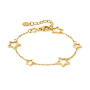 RITMATIKA Bracciale Stelle Oro