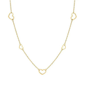 RITMATIKA Collana Cuori Oro