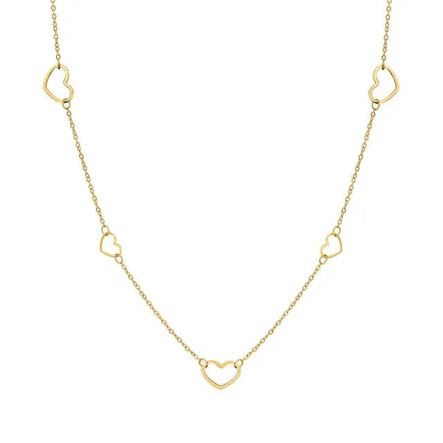RITMATIKA Collana Cuori Oro