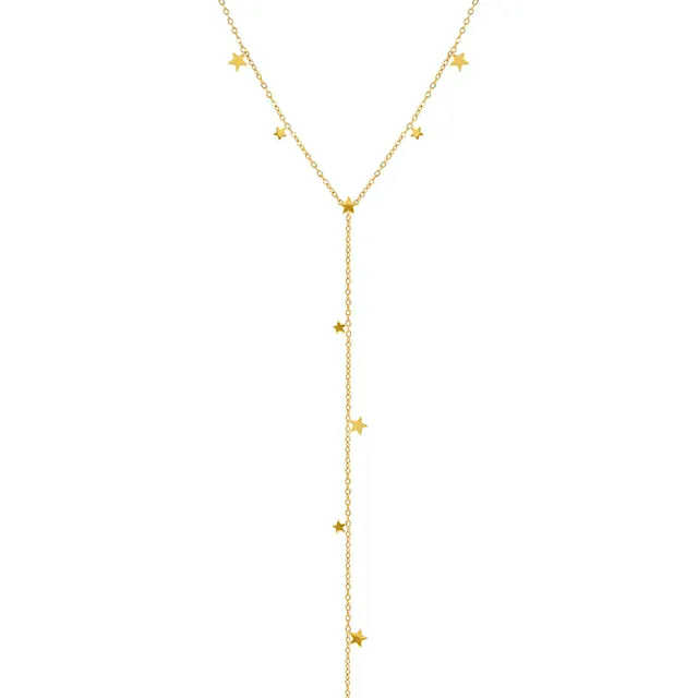 RITMATIKA Collana Rosario Stelle Oro