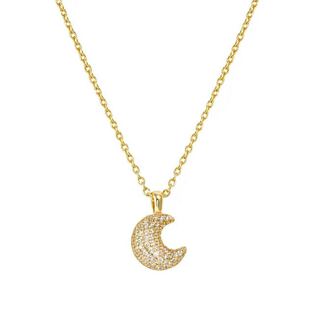 LIFEPOETRY Collana Luna Oro