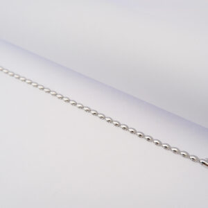 Bracciale Chicco di Riso in oro bianco 18kt