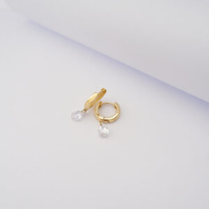 Hoops Goccia pendente Gold