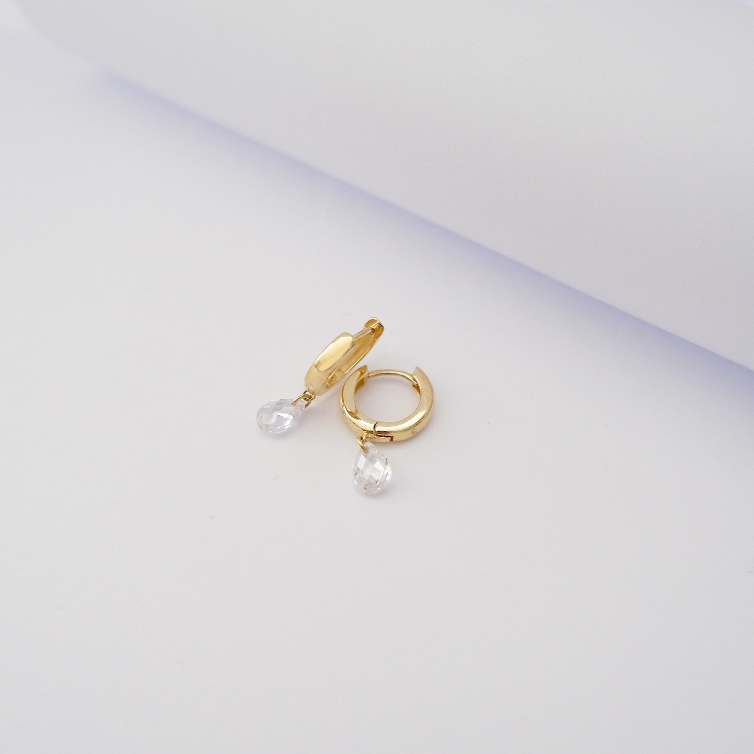 Hoops Goccia pendente Gold