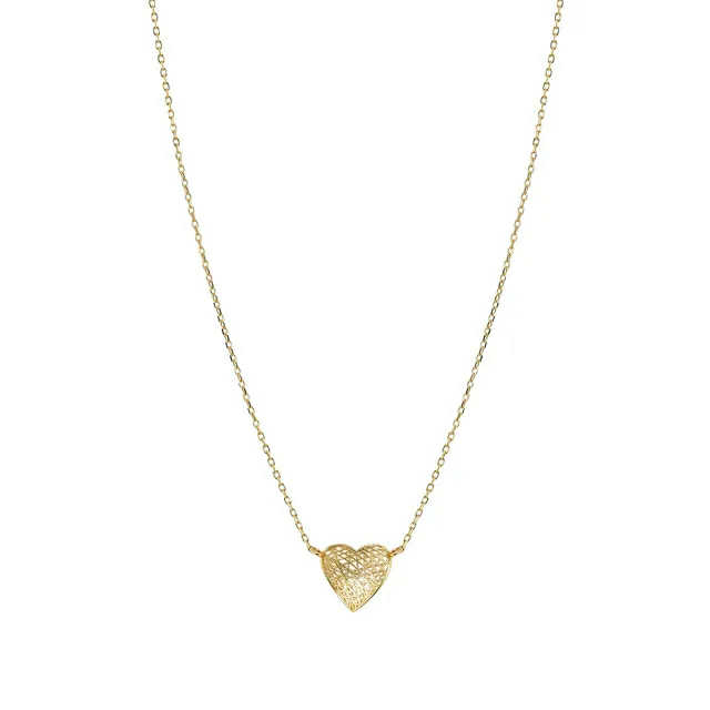 LEAF OF LIGHT Collana Cuore Oro
