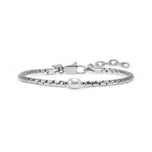 BOLD STEEL Bracciale Perla