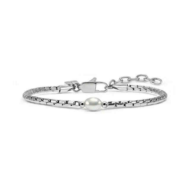 BOLD STEEL Bracciale Perla