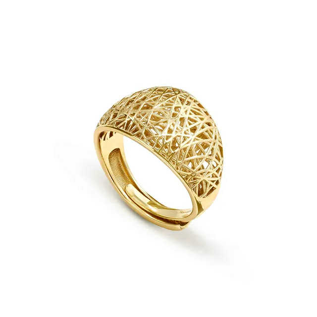LEAF OF LIGHT Anello Oro
