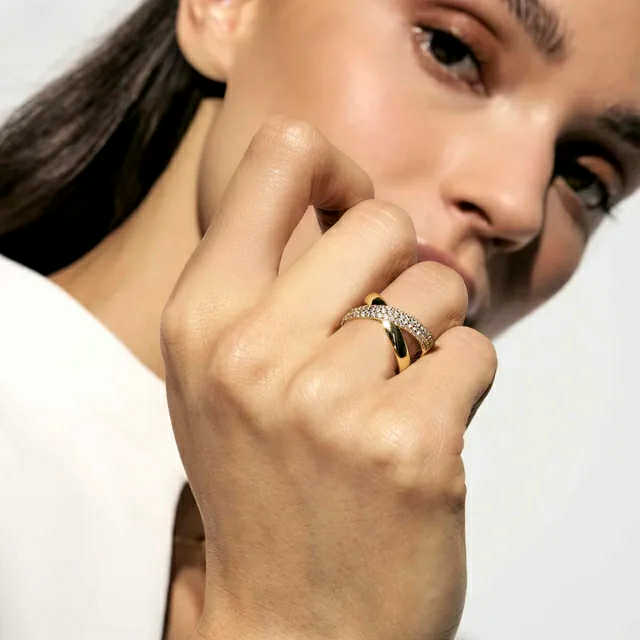 SIREN DREAM Anello con Zirconi Oro