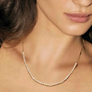 SIREN DREAM Collana Argento e Perle Oro