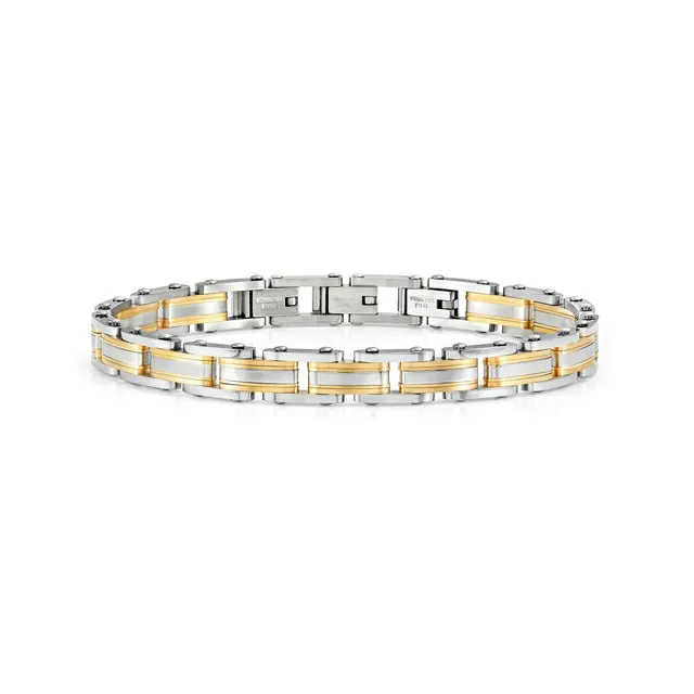VIRTUS CODE Bracciale PVD Oro